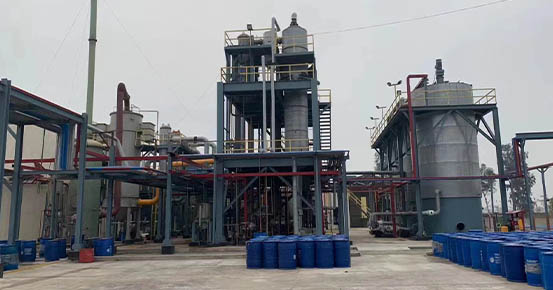 WEIXIAN a fourni une usine de sulfonation 1tph au Moyen-Orient