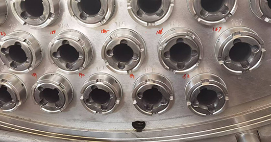 Présentoir de 192 tubes de sulfonation
