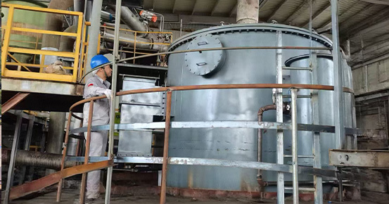 🚀 Service après-vente réussi de l'usine 5T ESP & Sulfonator pour un client chinois après 5 ans de fonctionnement !