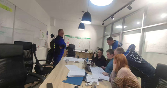 Nos ingénieurs sont sur le terrain en Russie !