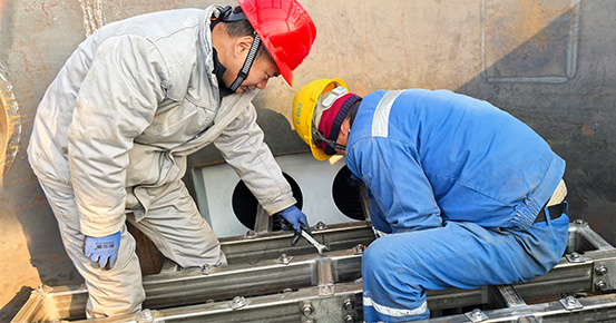 Nouvelle année 2026, même engagement : présence sur site quand c'est important. Installation ESP 8T