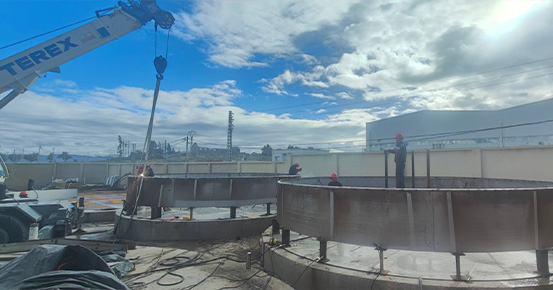 🚀 Nous sommes ravis d'annoncer : notre projet clé en main de sulfonation en Afrique bat son plein !