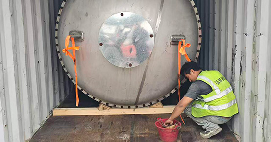 ✅ Deuxième livraison d'une usine de sulfonation de 8 tph à destination de l'Asie du Sud-Est effectuée !